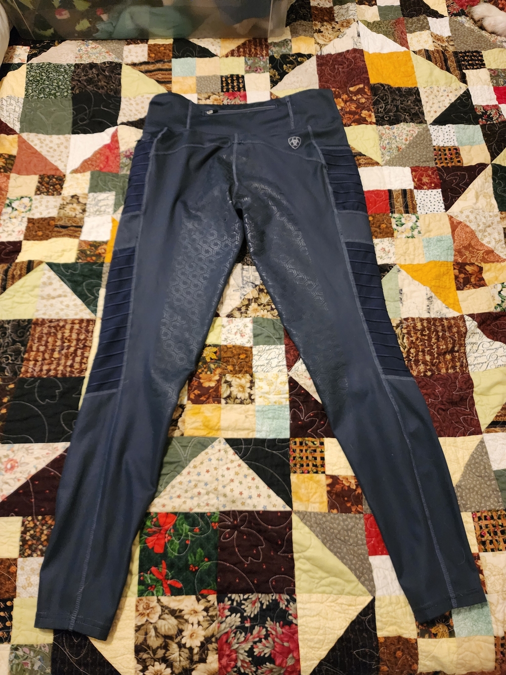 Ariat Tek Women's Grey Leggings - Picture 3 of 4